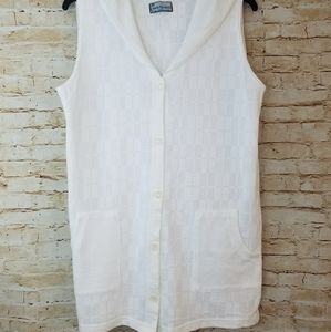 Portacruz Swimsuit Cover-Up with Hood Size L